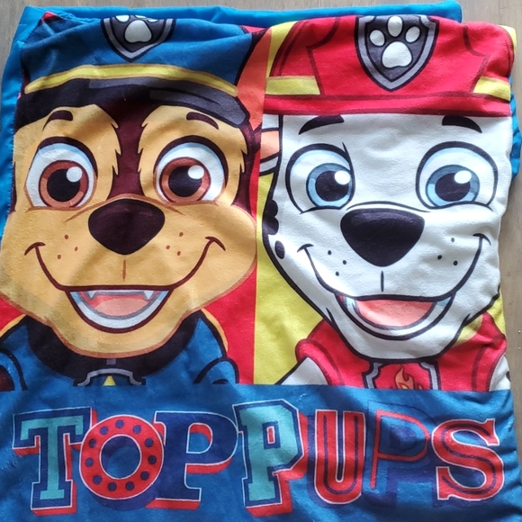 Toddler Sleeping Bag, Paw Patrol Nickelodeon, Chase Rubble Skye Marshall - Picture 2 of 10